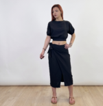 Κομψό Co-ord Σετ με Wrap Φούστα | Benissimo - Image 4