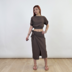 Κομψό Co-ord Σετ με Wrap Φούστα | Benissimo