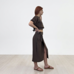 Κομψό Co-ord Σετ με Wrap Φούστα | Benissimo - Image 3