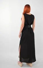 Μάξι Φόρεμα Με Άνοιγμα Στα Πλαϊνά | Benissimo - Image 13